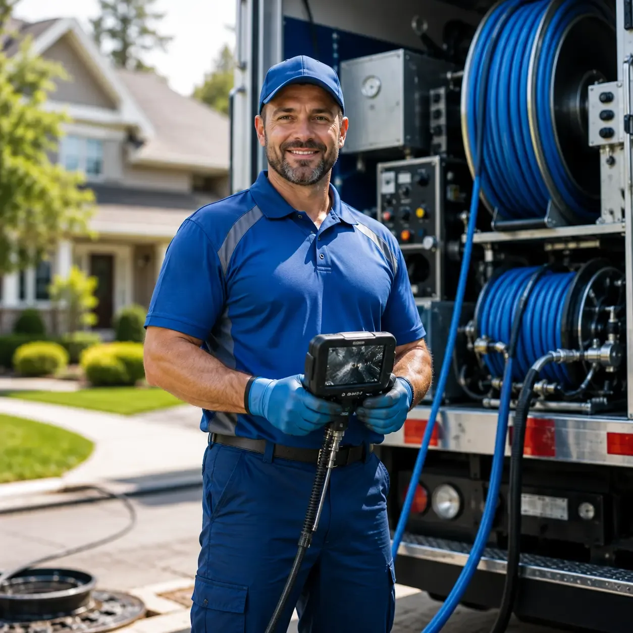 Local outdoor drain cleaning specialists in Quinton, NJ